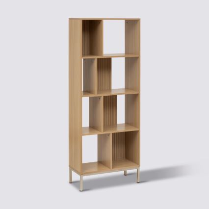 5five - Bücherregal GRID 63x159x30 cm braun