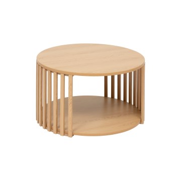 5five - Couchtisch VINKY, Ø 60 cm, braun