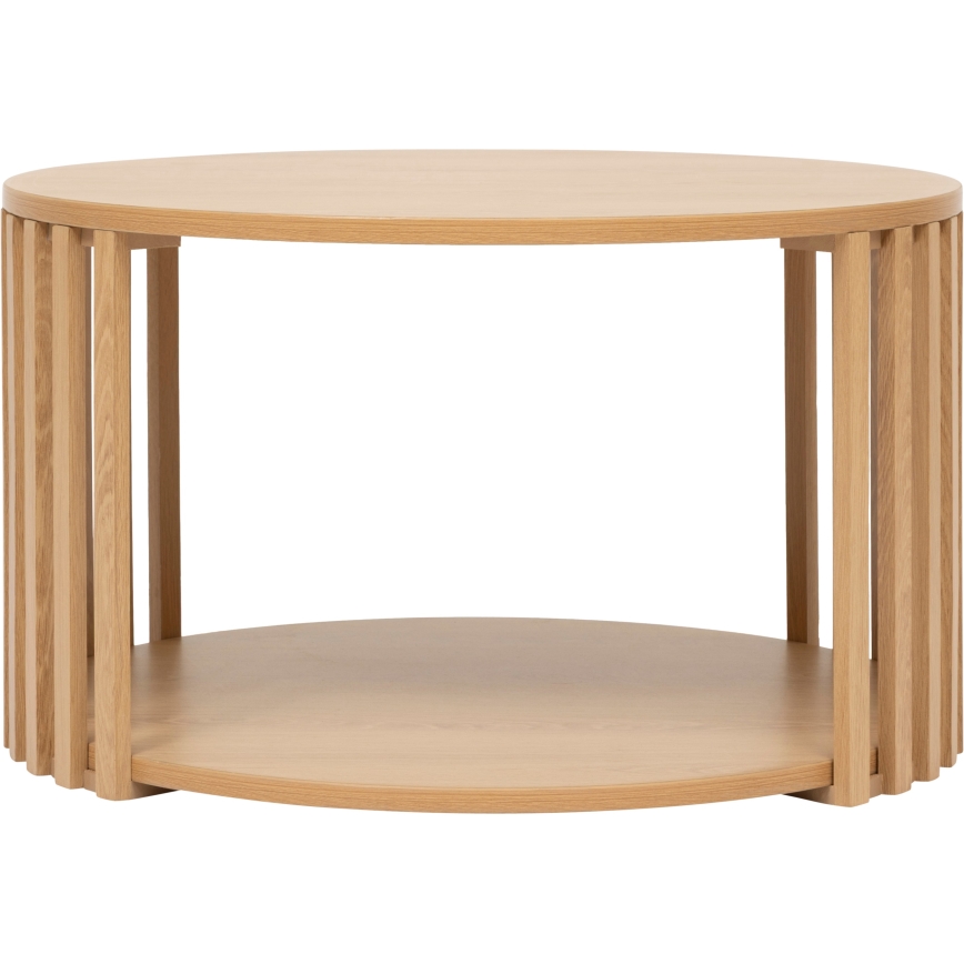 5five - Couchtisch VINKY, Ø 60 cm, braun