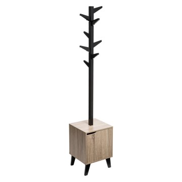 5five - Garderobenständer RAME 169x35 cm schwarz/braun