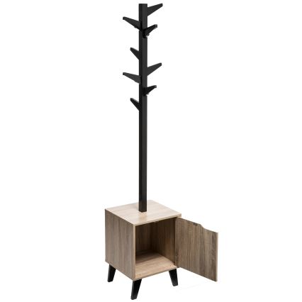 5five - Garderobenständer RAME 169x35 cm schwarz/braun