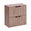 5five - Kommode TIDY 68x68x32 cm braun