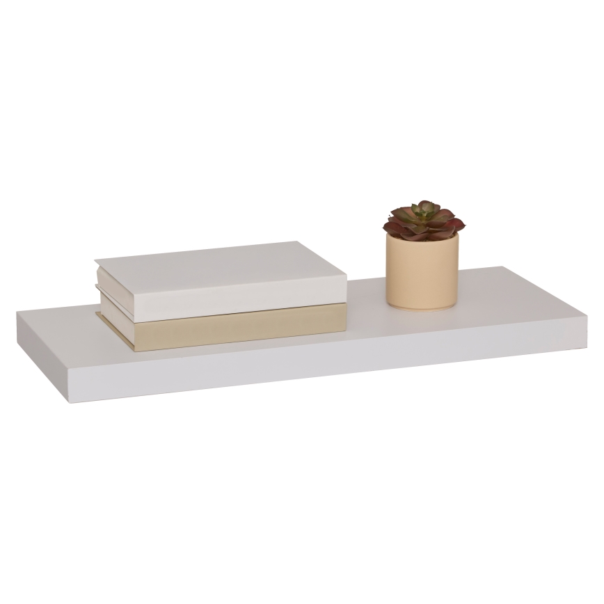 5five - Wandregal HYLE 60x24 cm weiß