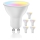 6er-Set LED RGBW dimmbare GU10/6,5W/230V 2700-6500K Wi-Fi - Aigostar