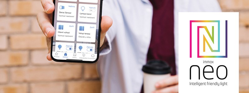 Intelligente Beleuchtungssteuerung mit Immax Neo