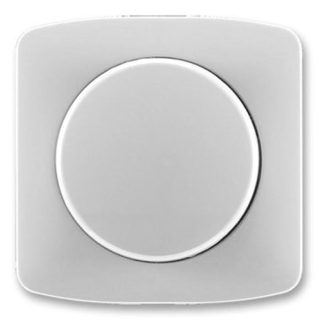 ABB 3294A-A123 S - Abdeckplatte für Dimmer mit Drehregler TANGO grau