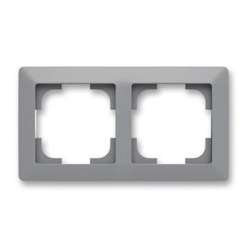 ABB 3901T-A00020 141 - Doppelrahmen ZONI grau