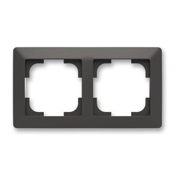 ABB 3901T-A00020 237 - Doppelrahmen ZONI matt schwarz