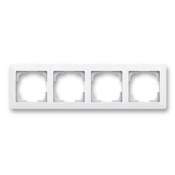 ABB 3901T-A00040 500 - Vierfachrahmen ZONI weiß