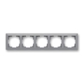 ABB 3901T-A00050 141 - 5-fach-Rahmen ZONI grau