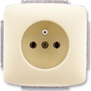 ABB 5518A-A2349 C - Haushaltssteckdose ohne Rahmen TANGO 250V Elfenbein
