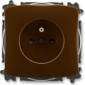 ABB 6619A-A06357 H - Steckdose ohne Rahmen TANGO 250V braun
