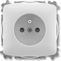 ABB 6619A-A06357 S - Haushaltssteckdose ohne Rahmen TANGO 250 V grau