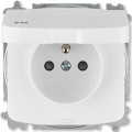 ABB 6619A-A06997 B - Haussteckdose schraubenlos ohne Rahmen TANGO 250 V IP44 weiß
