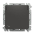 ABB 6619T-A06995 237 - Haussteckdose ohne Rahmen ZONI 250V IP44 matt schwarz