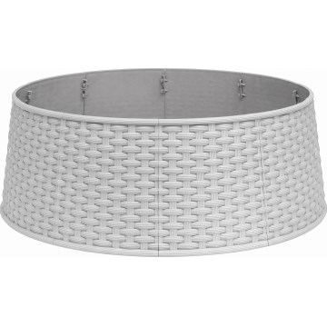 Abdeckung für den Weihnachtsbaumständer, Ø 65 cm, weiß