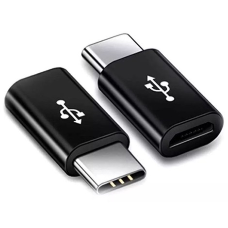 Adapter Micro USB für USB-C schwarz