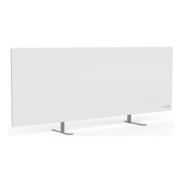 AENO - Elektrisches Smart-Infrarot-Panel 700W Timer/Thermostat IP44 Wi-fi weiß