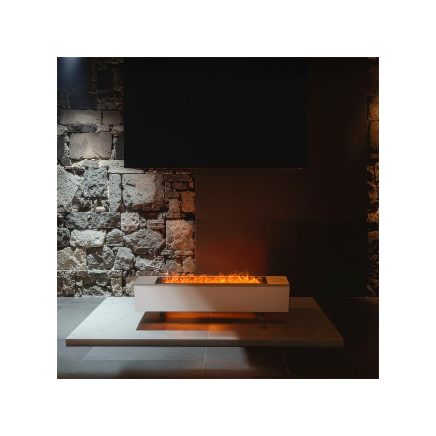 AENO - Intelligenter elektrischer Direktheizer/Konvektor 1000/2000 W, Weiß