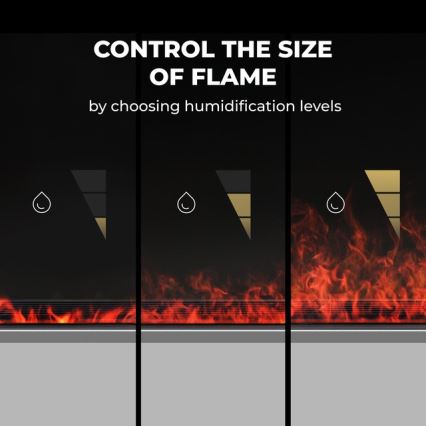 AENO - Intelligenter elektrischer Direktheizer/Konvektor 1000/2000 W, Weiß