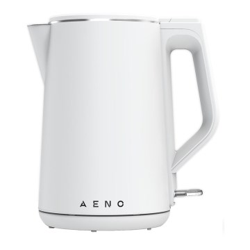 AENO - Schnellkochender Wasserkocher 1,5 l, 2200 W/230 V, weiß