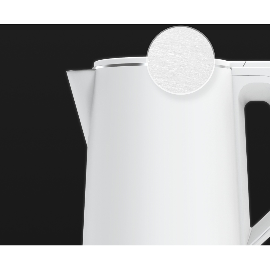 AENO - Schnellkochender Wasserkocher 1,5 l, 2200 W/230 V, weiß