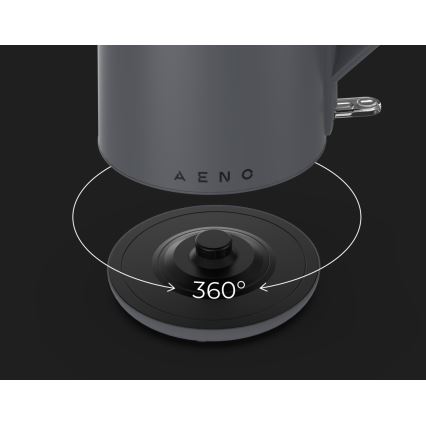 AENO - Schnellkochender Wasserkocher 1,5 l 2200W/230V schwarz