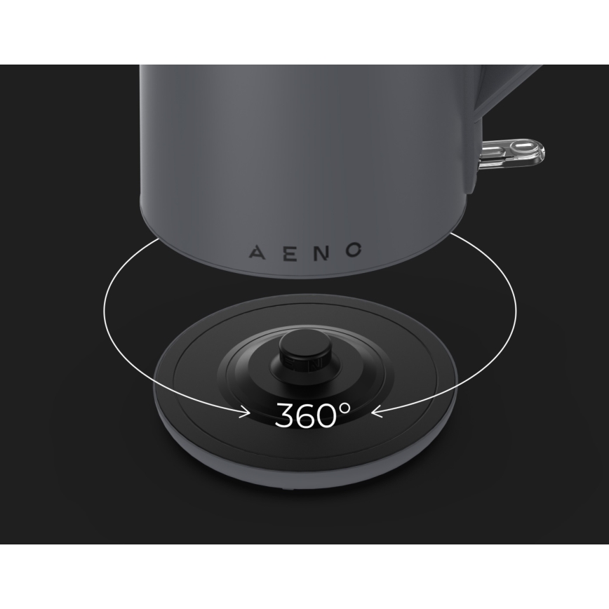 AENO - Schnellkochender Wasserkocher 1,5 l 2200W/230V schwarz