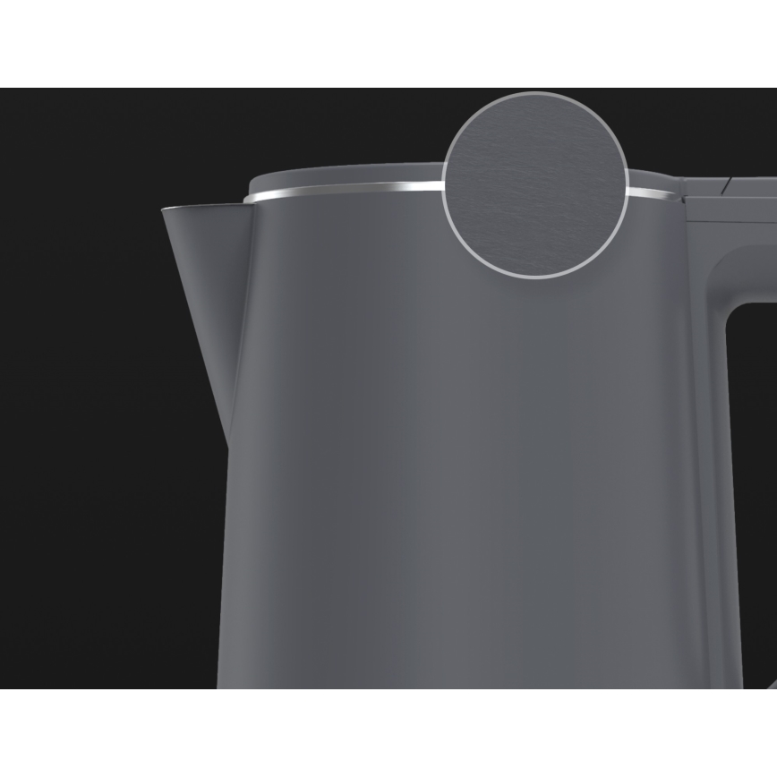 AENO - Elektrischer Wasserkocher 1,5 l 2200W/230V schwarz