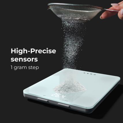 AENO - Smart-Küchenwaage 3xAAA Bluetooth