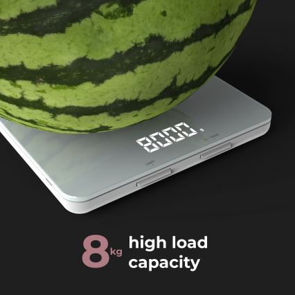 AENO - Smart-Küchenwaage 3xAAA Bluetooth