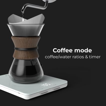 AENO - Smart-Küchenwaage 3xAAA Bluetooth