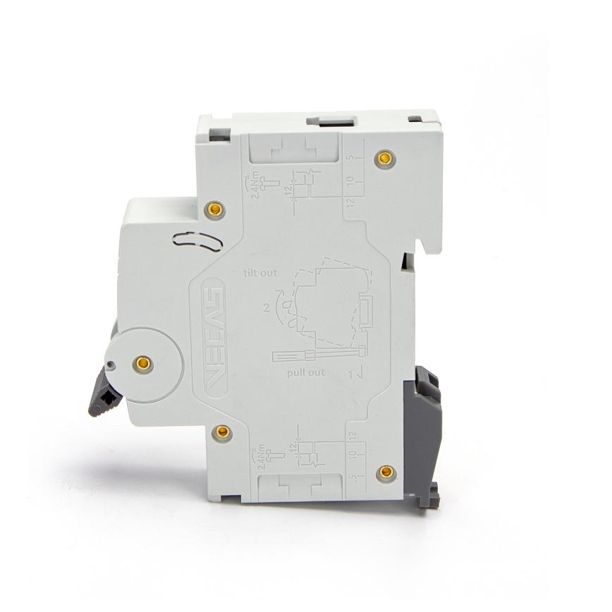 Aigostar - 1-poliger Leitungsschutzschalter 1P-63A-C 230-400V