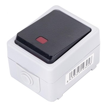 Aigostar - 1-Tasten-Schalter IP54