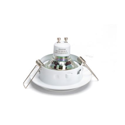 Aigostar - 3er-Set LED-Einbauleuchten 1x GU10 / 4,5 W / 230 V / 3000 K, weiß