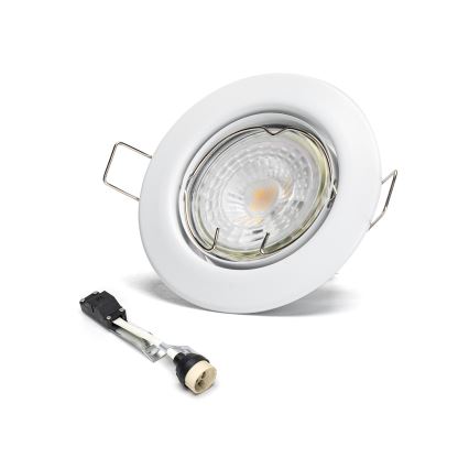 Aigostar - 3er-Set LED-Einbauleuchten 1x GU10 / 4,5 W / 230 V / 3000 K, weiß