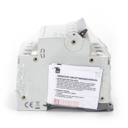 Aigostar - 4-poliger Leitungsschutzschalter 4P-40A-C 400V
