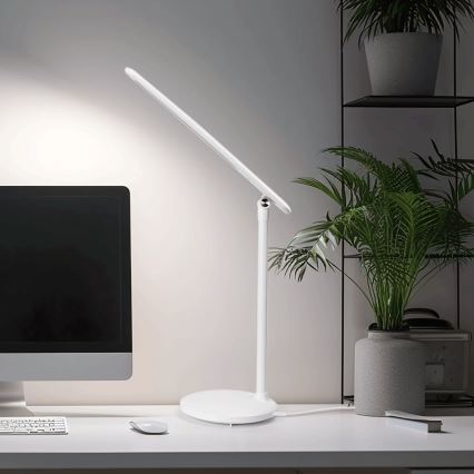 Aigostar - Dimm- und aufladbare LED-Tischleuchte mit Touch-Funktion LED/3W/5V 1200mAh 3000/4000/6500K