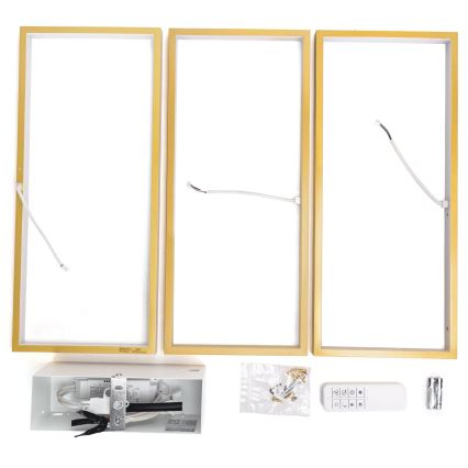 Aigostar - Dimmbare LED-Deckenleuchte LED/38W/230V 2700-6500K + Fernbedienung