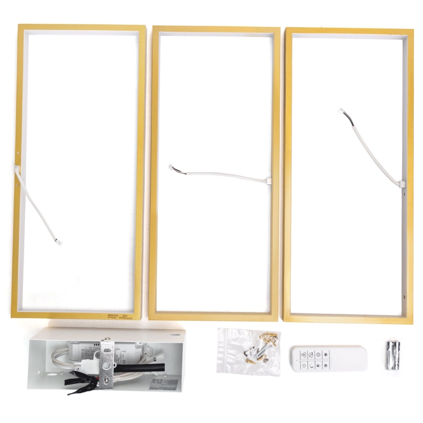 Aigostar - Dimmbare LED-Deckenleuchte LED/38W/230V 2700-6500K + Fernbedienung