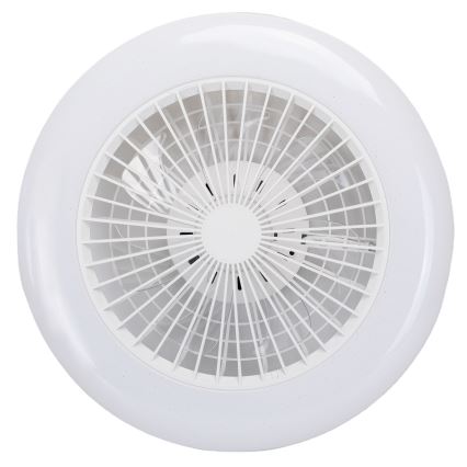 Aigostar - Dimmbare LED-Deckenleuchte mit Ventilator MESH LED/40W/230V 2700-6500K weiß + Fernbedienung