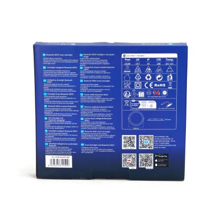 Aigostar - Dimmbare LED-Einbauleuchte MESH LED/18W/230V 2700-6500K d 23 cm