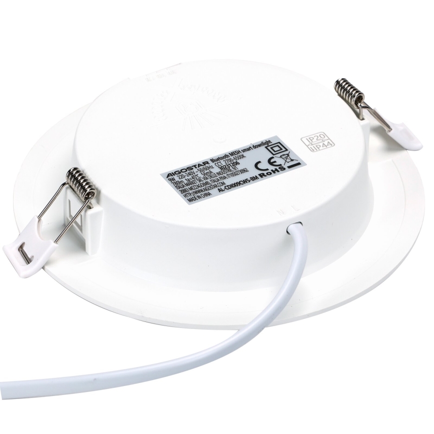 Aigostar - Dimmbare LED-Einbauleuchte MESH LED/9W/230V 2700-6500K d 14,5 cm
