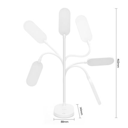 Aigostar - Dimmbare LED-Tischleuchte mit Touch-Funktion LED/3W/5V