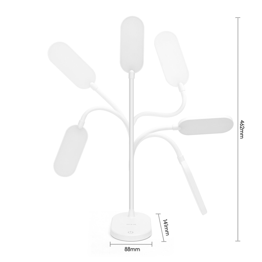 Aigostar - Dimmbare LED-Tischleuchte mit Touch-Funktion LED/3W/5V