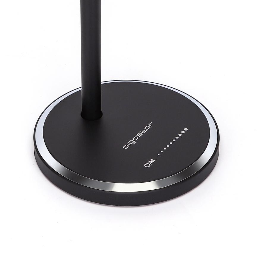 Aigostar - Dimmbare LED-Tischleuchte mit Touch-Funktion LED/8W/230V 3000-6000K schwarz