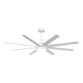 Aigostar - Dimmbarer LED-Deckenventilator LED/24W/230V 2700-6500K d 165 cm + Fernbedienung weiß