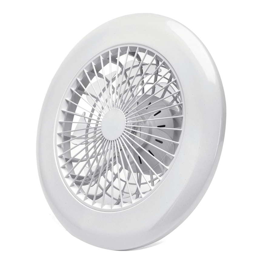 Aigostar - Dimmbarer LED-Deckenventilator LED/40W/230V 2700-6500K d 49 cm + Fernbedienung weiß