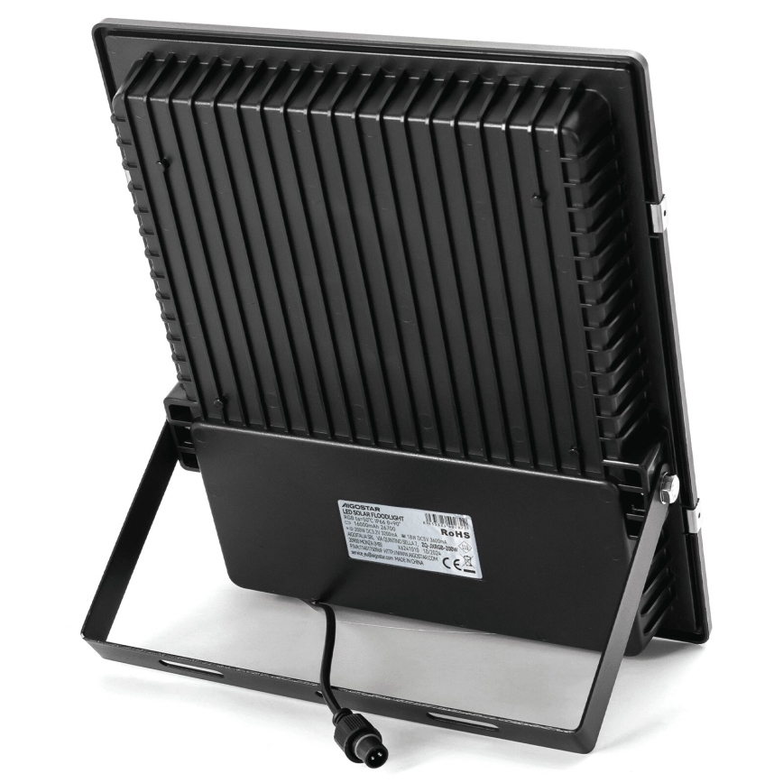 Aigostar - Dimmbarer LED-RGB-Solarstrahler LED/200W/3,2V IP66 + Fernbedienung