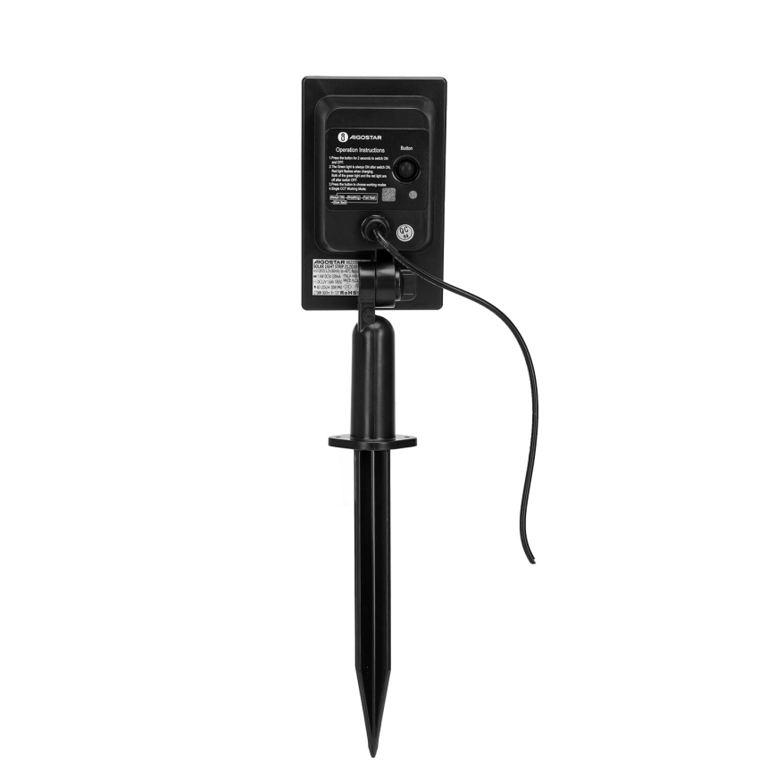 Aigostar - Dimmbarer LED-RGB-Solarstreifen LED/1,6W/3,2V 5 m IP65 + Fernbedienung